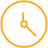 orange clock icon