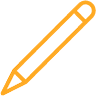 orange pen icon