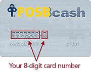 Learn More Faq How To Locate Your Atm Or Debit Card Number Dbs Ibanking