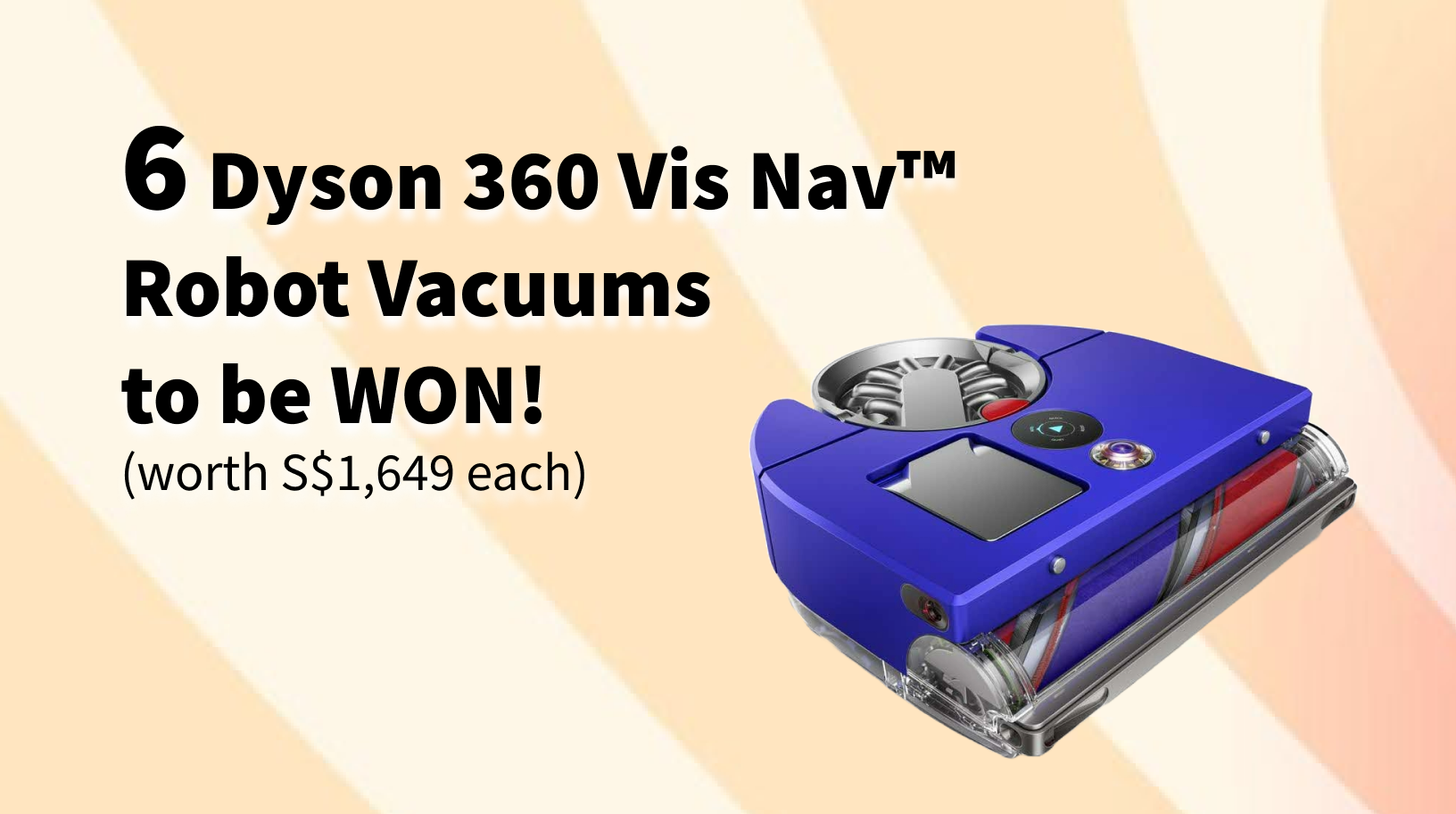 Ready to be Swept Away? Be 1 of 6 Lucky Winners of a Dyson Robot Vacuum!