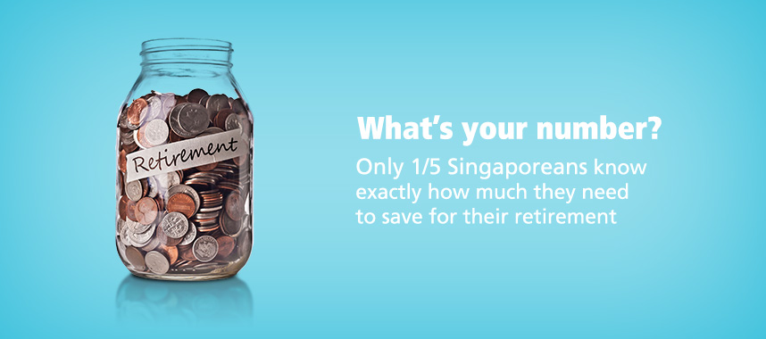 3 Tips On Achieving Financial Security Early Dbs Singapore - a jar full of coins with the label retirement