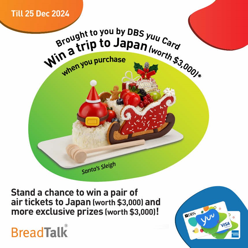 DBS yuu card, Stand a chance to win a pair of air tickets to Japan