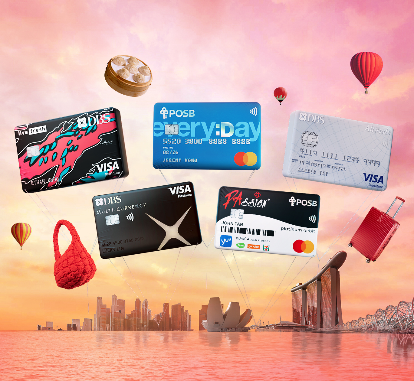 Power up on more rewards with DBS/POSB Credit Cards
