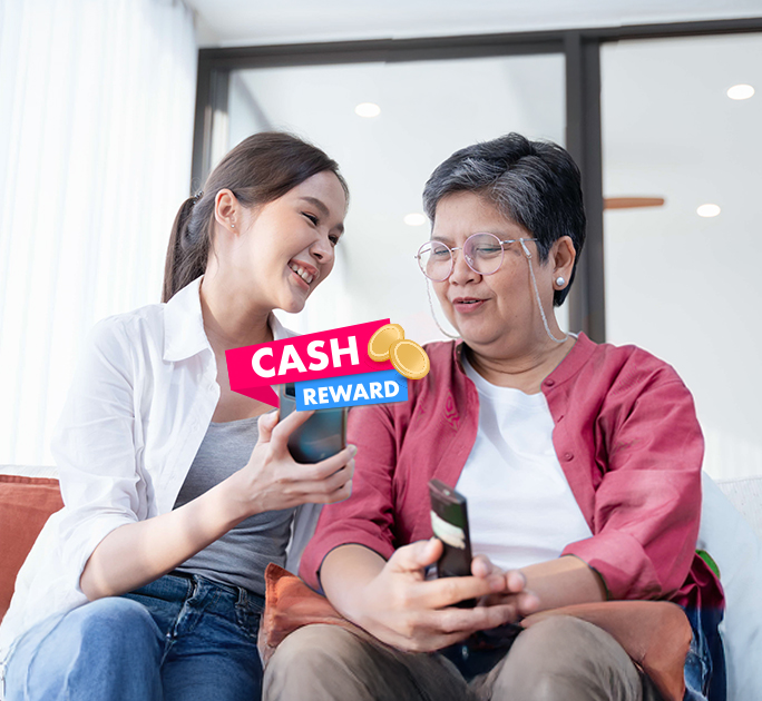 Get up to S$20 cash reward with PayNow