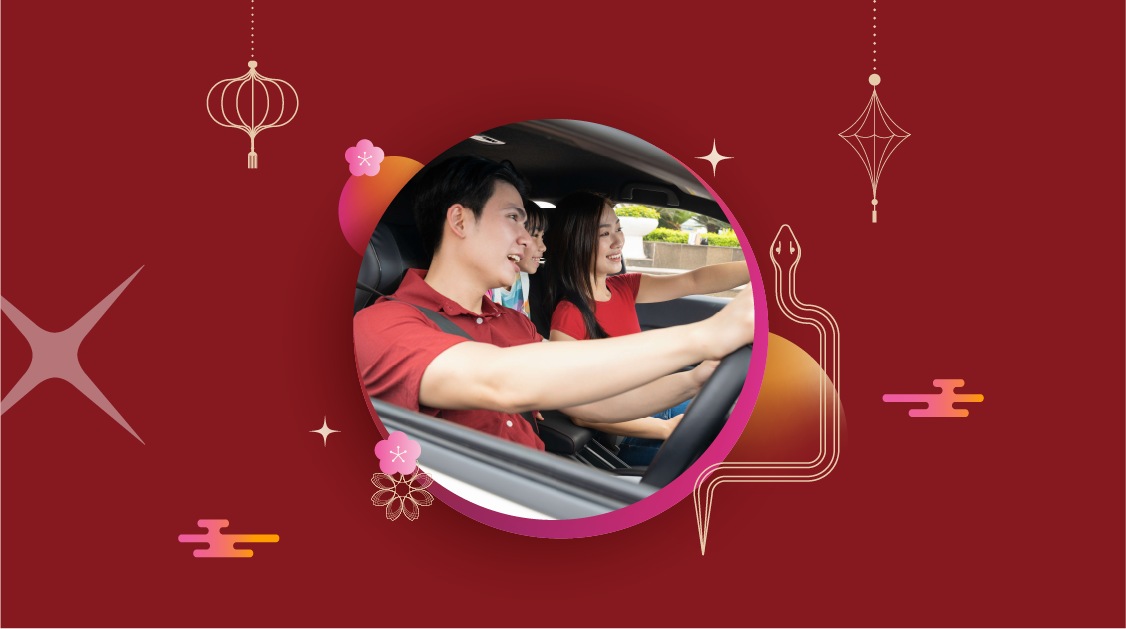 Grab a S$288 Ang Bao with DBS Car Loan