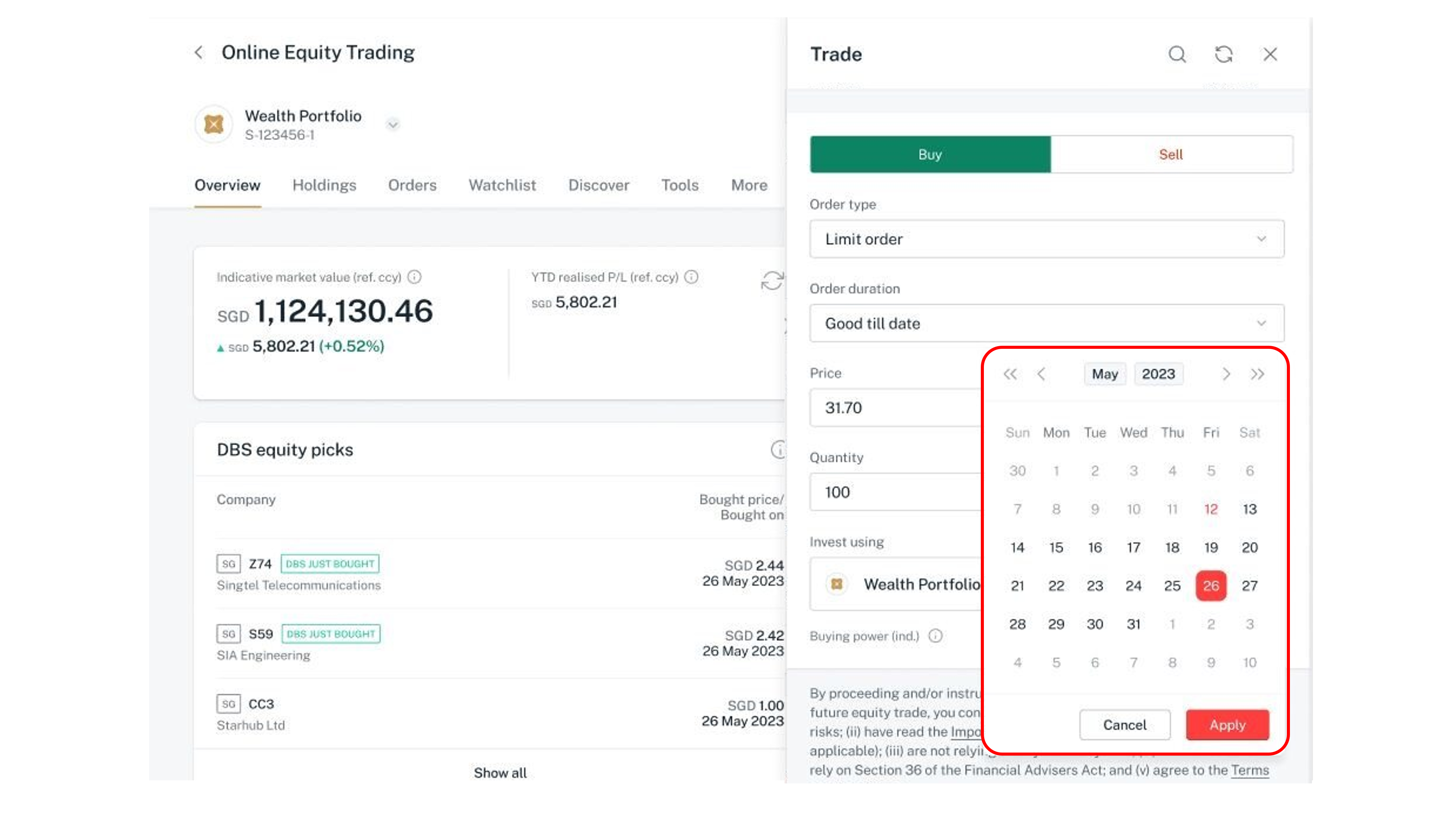 How can i sell hot sale shares